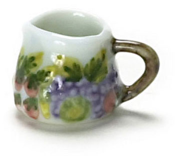 Dollhouse Miniature Spring Garden Pitcher, (S), 2Pc